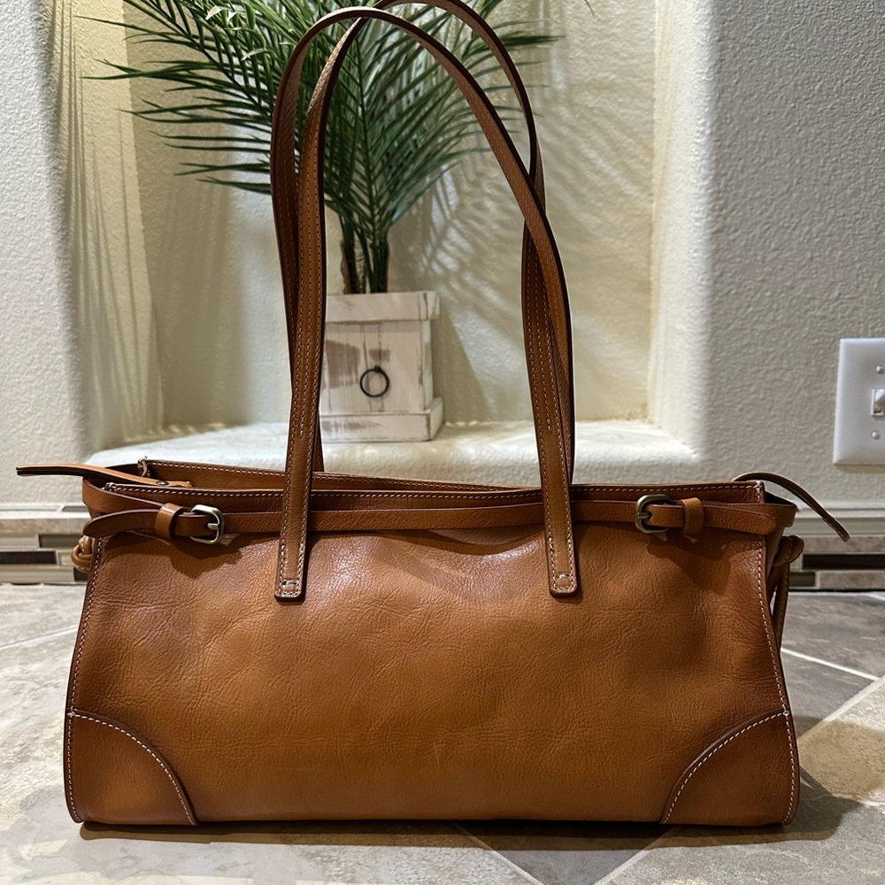 Cavalcanti Italian Leather Shoulder Bag